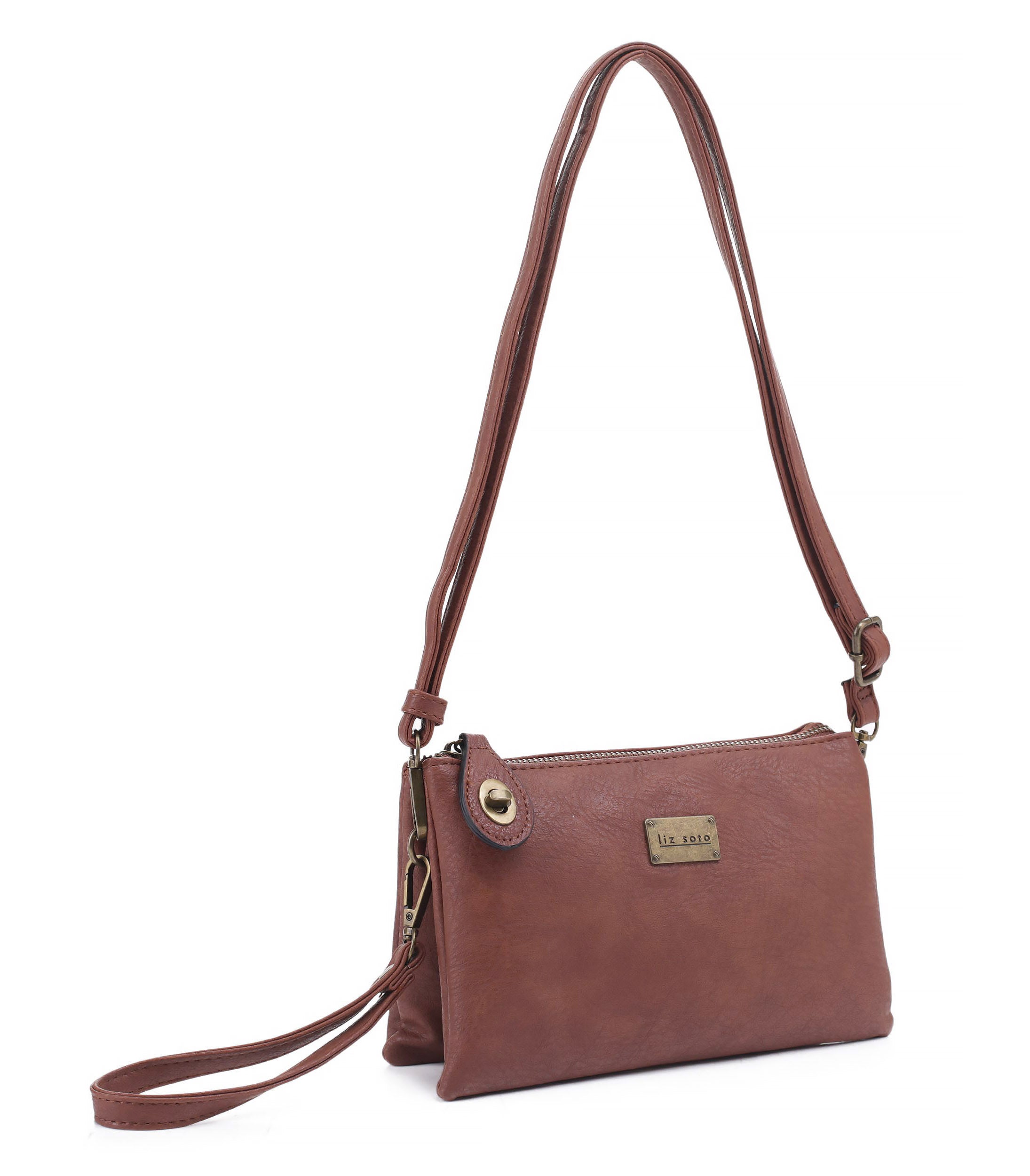 Ella Brown | Crossbody Bag + Wristlet