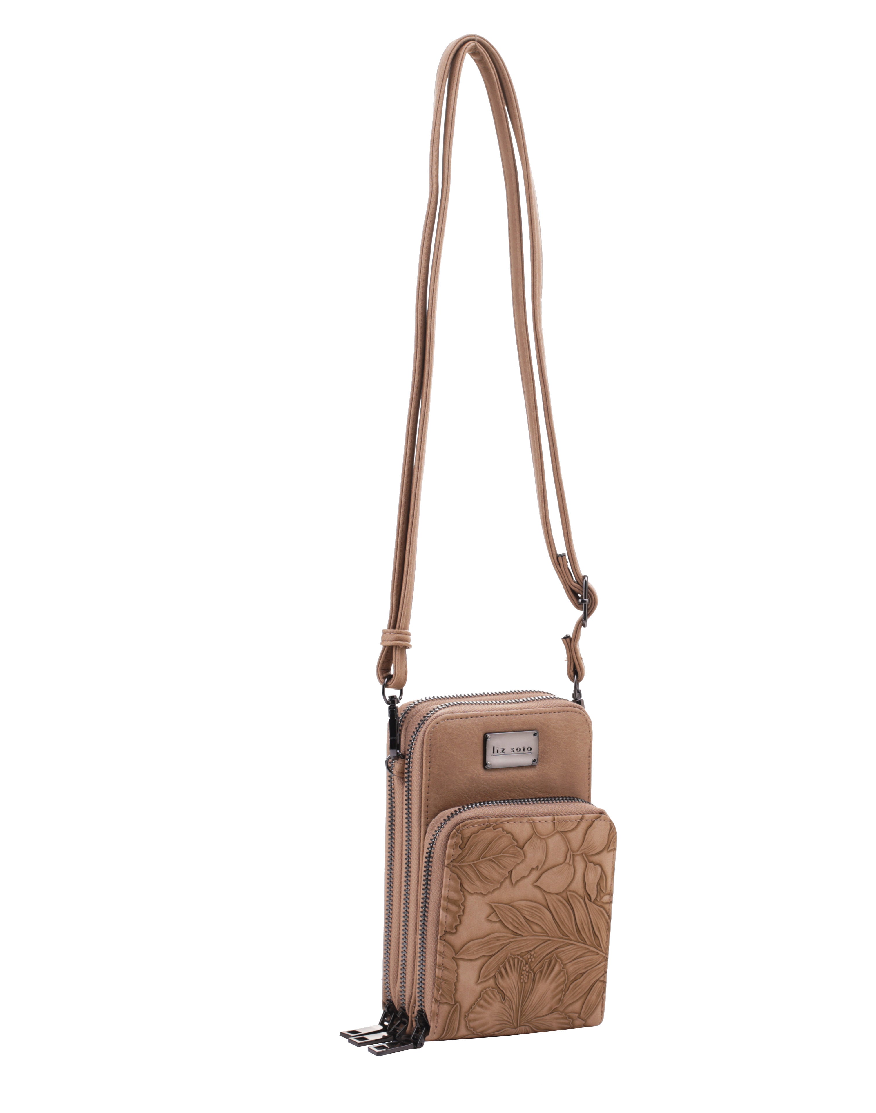 Gina Stone | 3-Zipper Crossbody Bag
