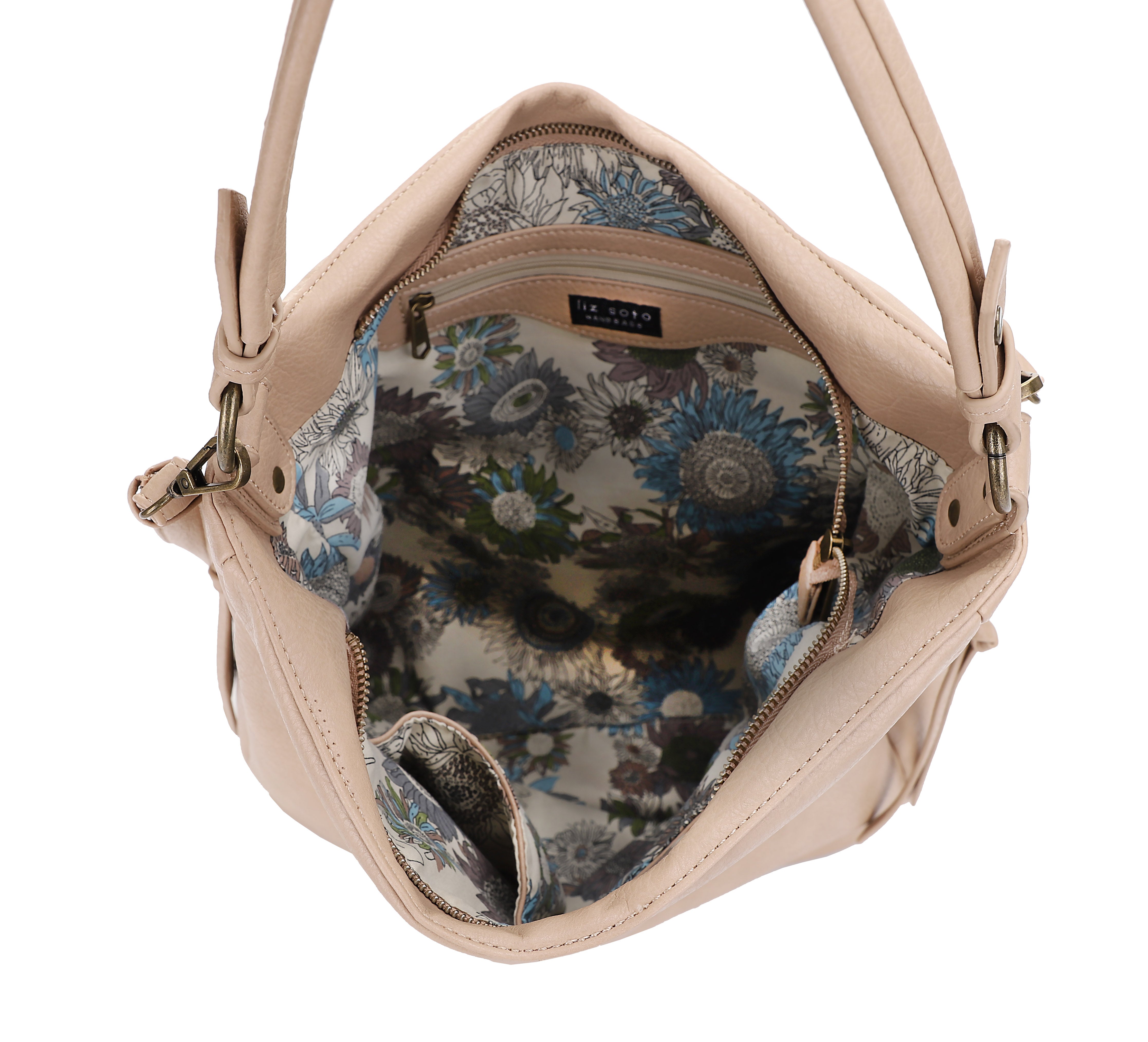 Madison Almond | Hobo Bag + Wristlet