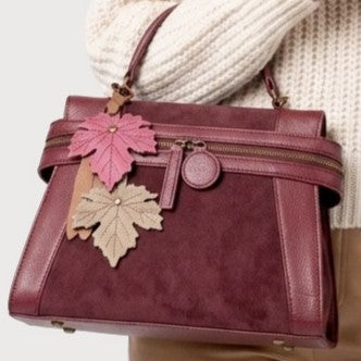 Emma Wine Suede | Crossbody Bag