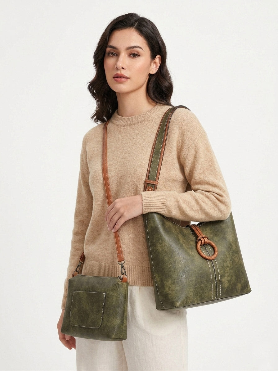 Alexa Olive | Hobo Bag, 2 in 1