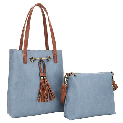 Jane Denim | Tote Bag, 2 in 1 Horsebit