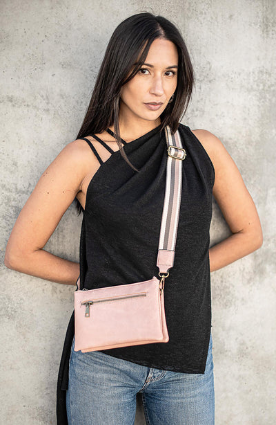 Chloe Rose | Crossbody, woven strap