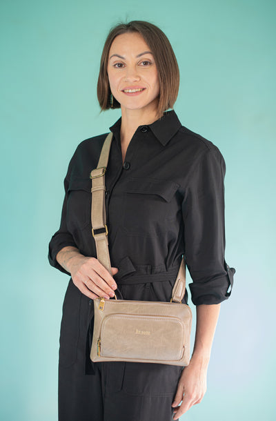 Jenni Lt. Bronze | Crossbody Bag, small