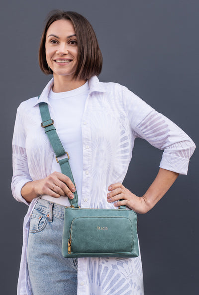 Jenni Teal | Crossbody Bag, small
