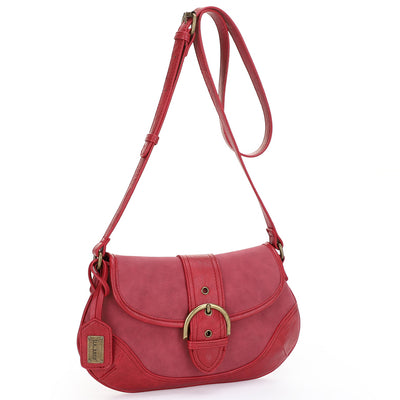 Olivia Burgundy | Crossbody Bag