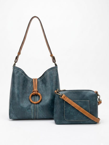 Alexa Indigo | Hobo Bag, 2 in 1
