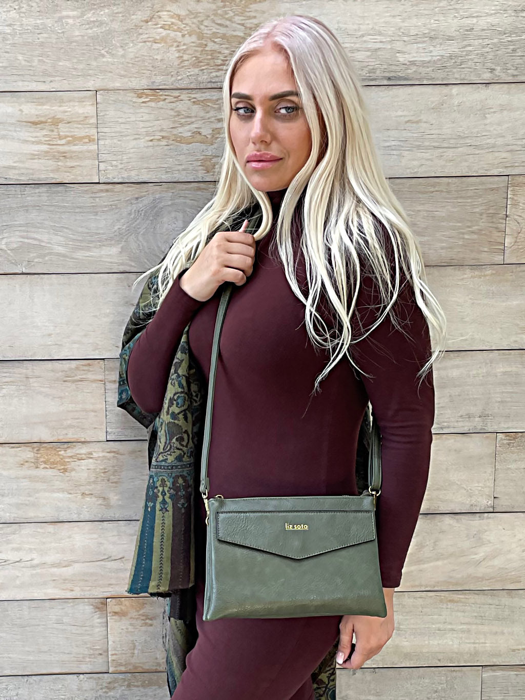 Lexi Olive | Crossbody Bag, medium