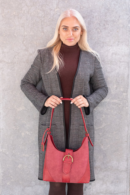 Eva Burgundy | Hobo Bag, 2 in 1