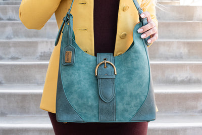 Eva Teal | Hobo Bag, 2 in 1