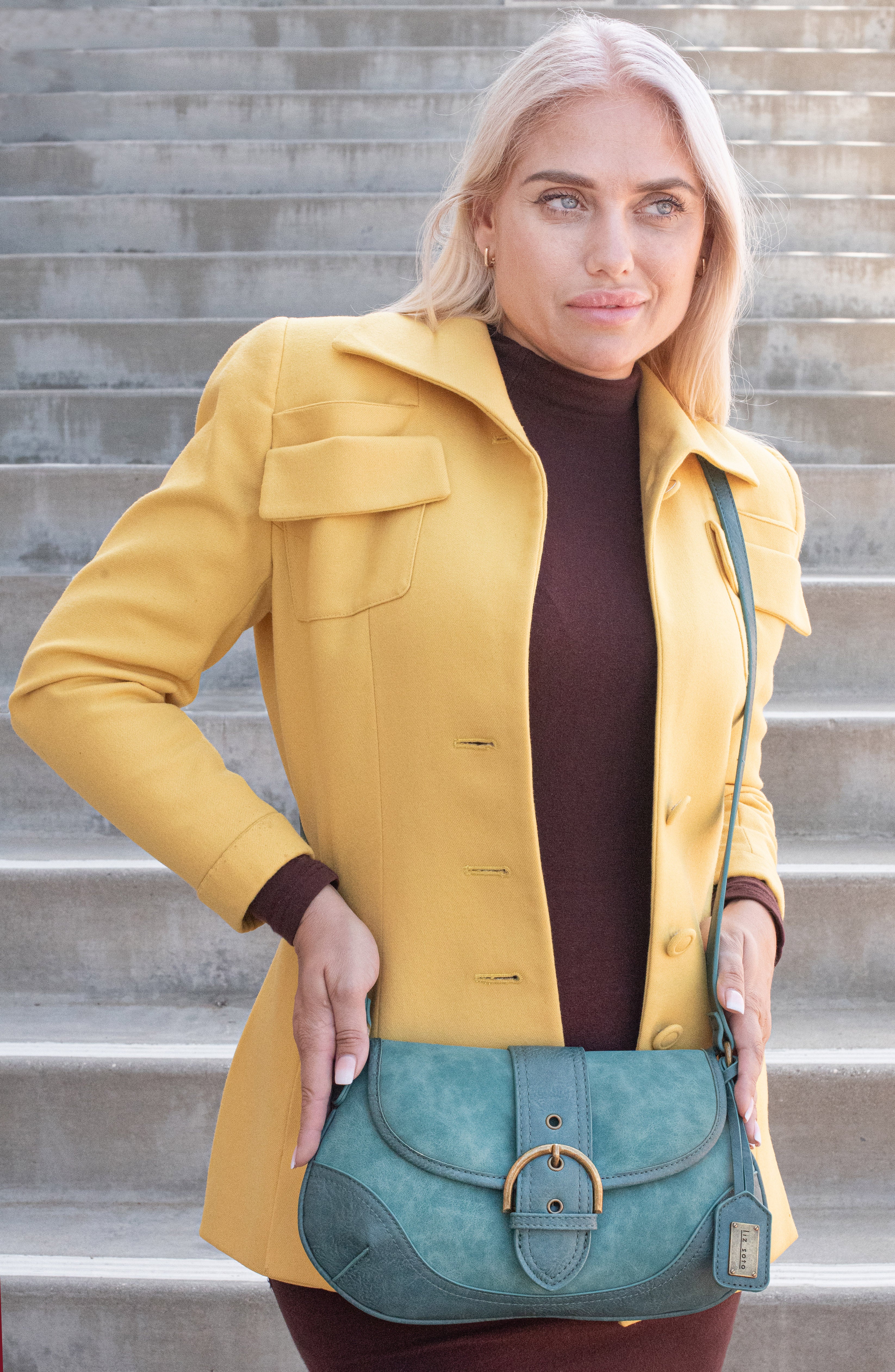 Olivia Teal | Crossbody Bag